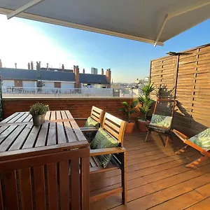 Barcelona Penthouse Private Terrace Sustainable Stay Keyless Access Barcelona